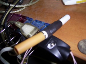 DIY e-cig passtrough